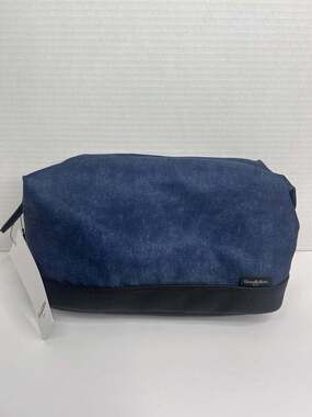 Goodfellow & Co Toiletry Bag, Blue & Black